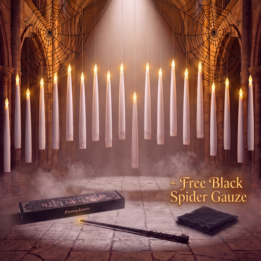 Floating Candles with Magic Wand Remote