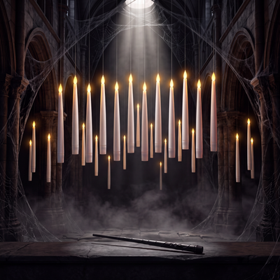 Floating Candles with Magic Wand Remote